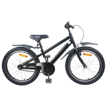 vidaXL Kids Bike 20 Inches for 6-11 Years Old Black