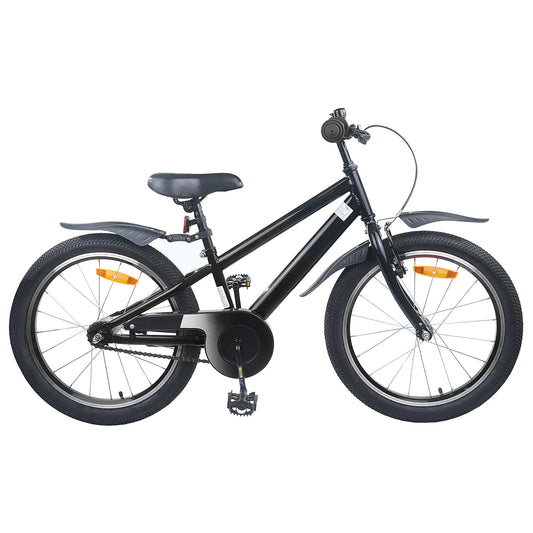 vidaXL Kids Bike 20 Inches for 6-11 Years Old Black