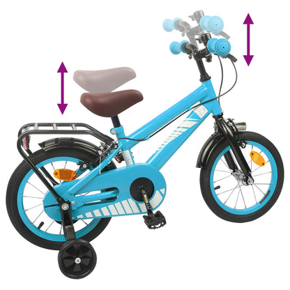 vidaXL Kids Bike 16 Inches for 4-6 Years Old Light Blue