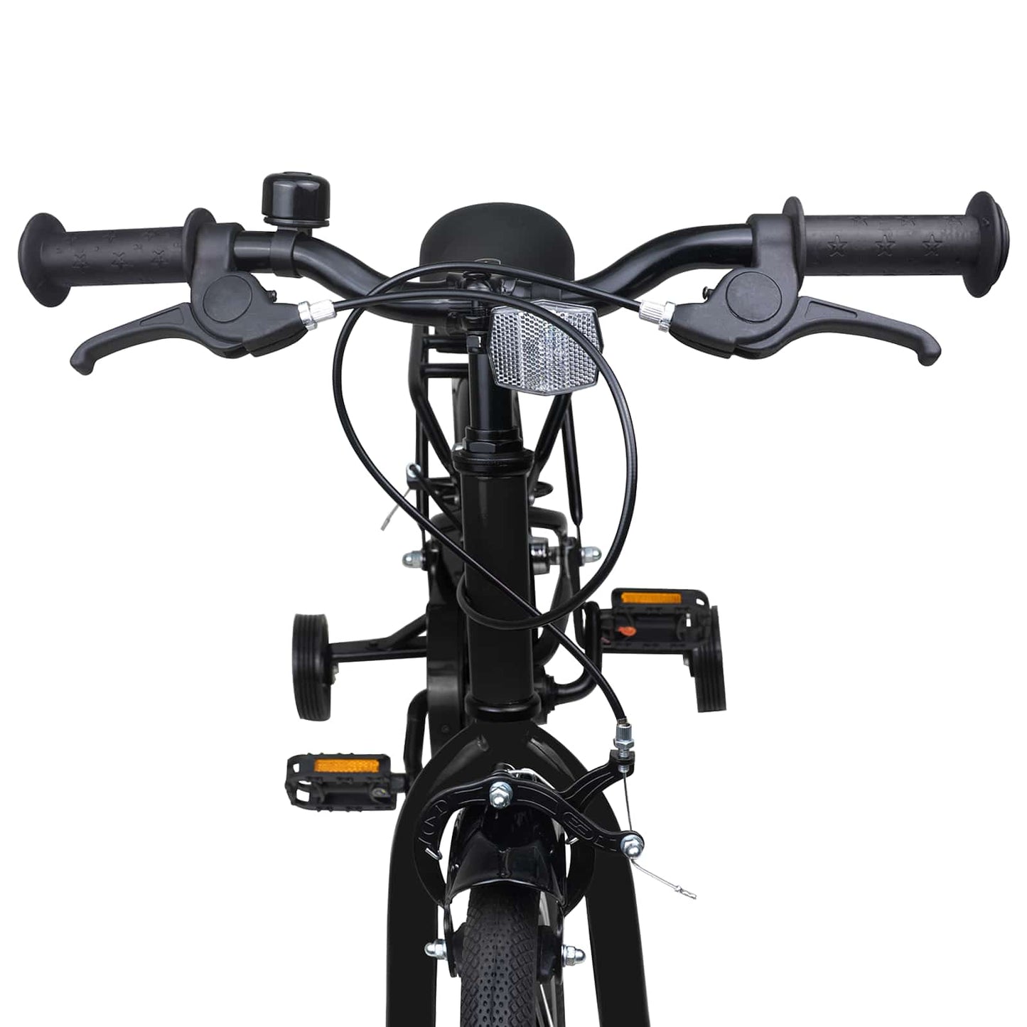 vidaXL Kids Bike 16 Inches for 4-6 Years Old Black
