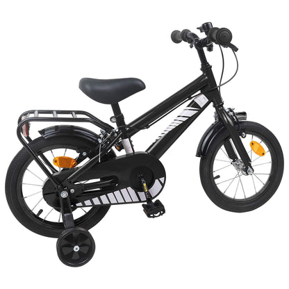 vidaXL Kids Bike 16 Inches for 4-6 Years Old Black