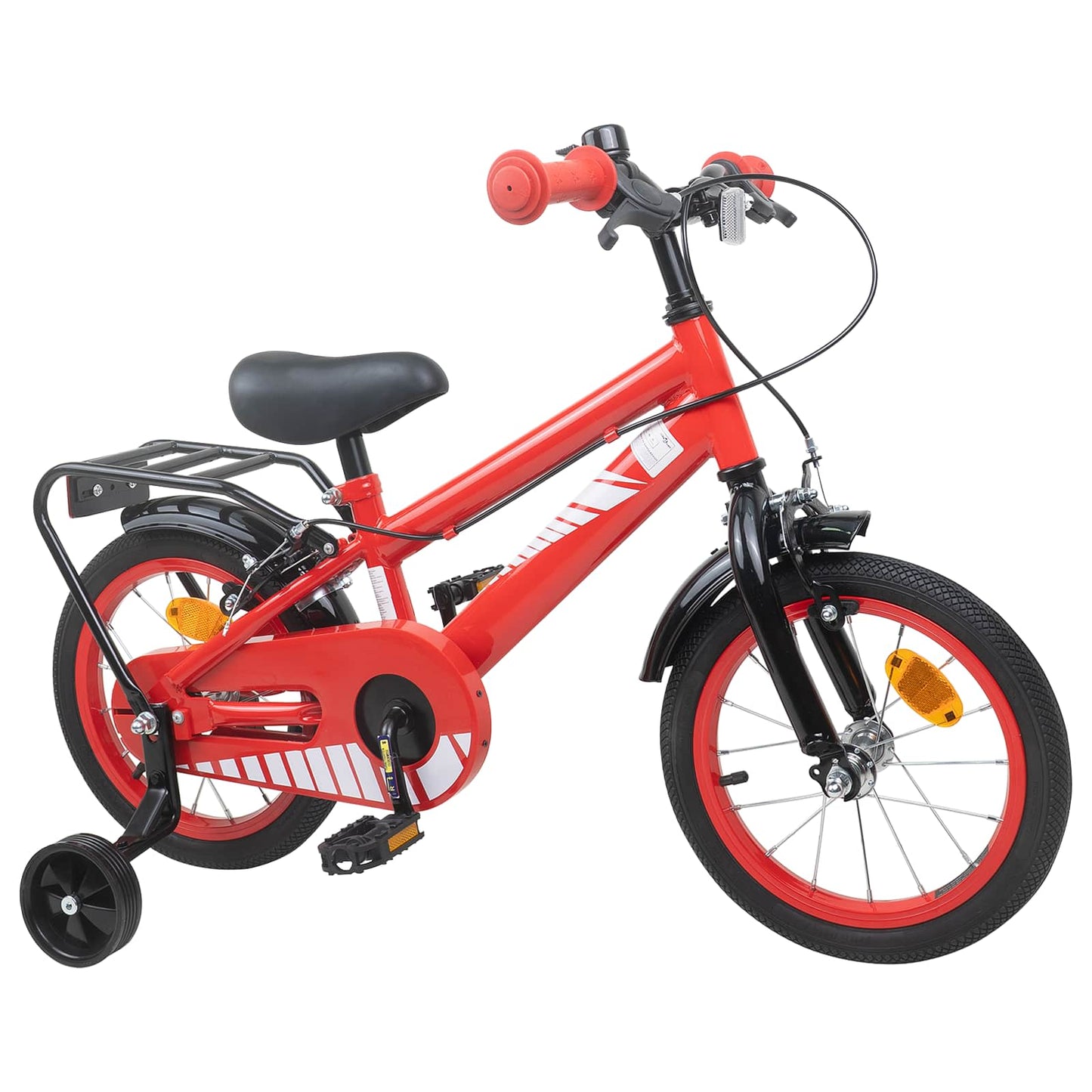 vidaXL Kids Bike 14 Inches for 3-5 Years Old Red
