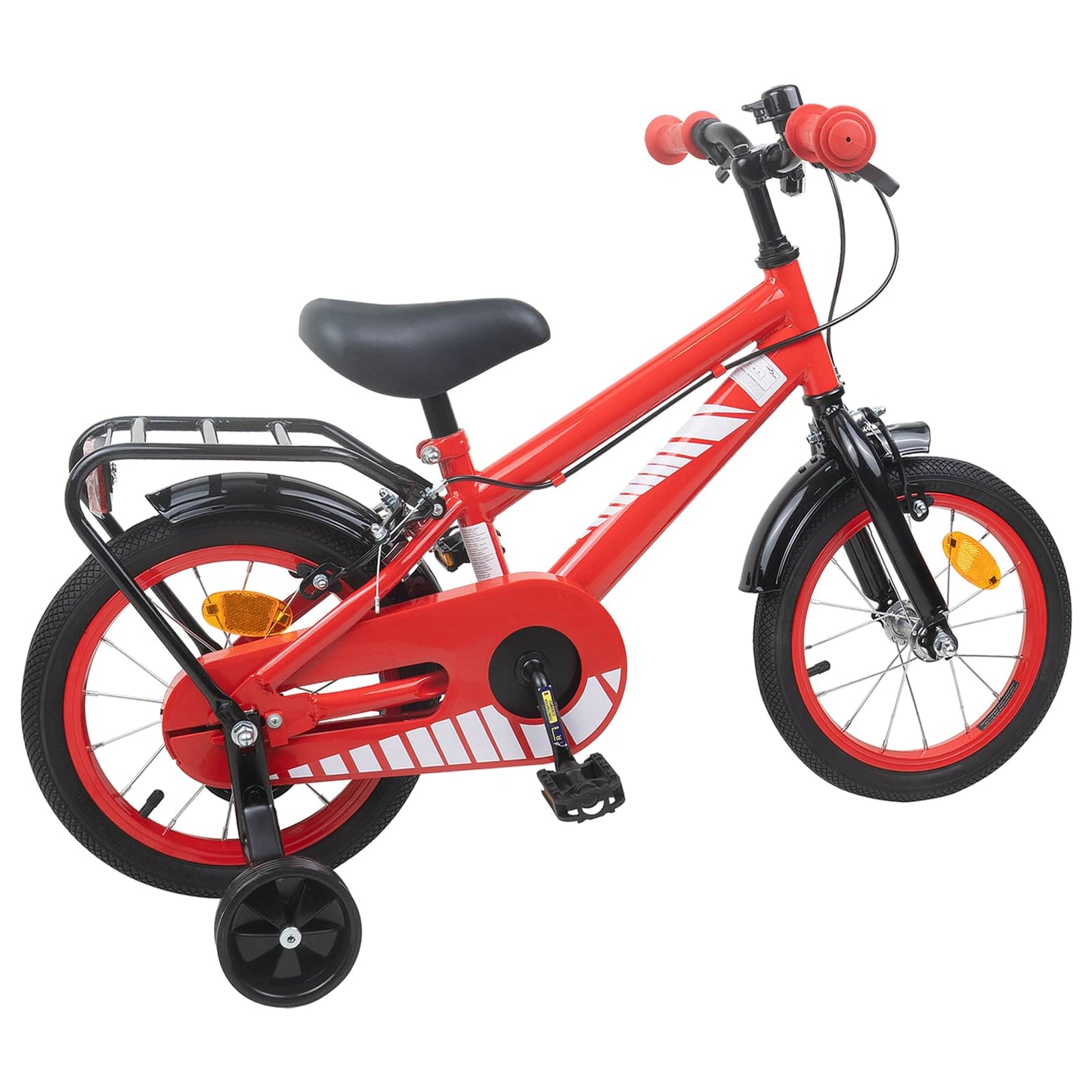 vidaXL Kids Bike 14 Inches for 3-5 Years Old Red