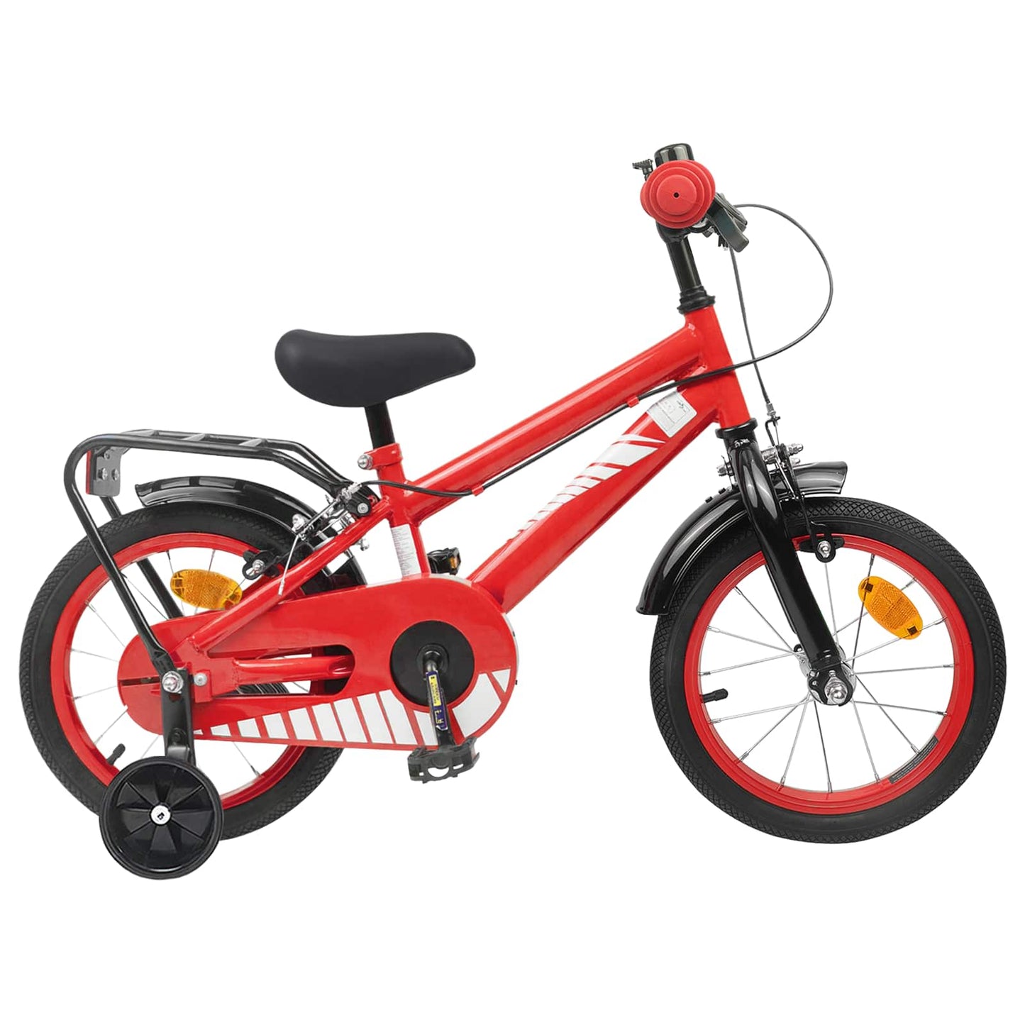 vidaXL Kids Bike 14 Inches for 3-5 Years Old Red