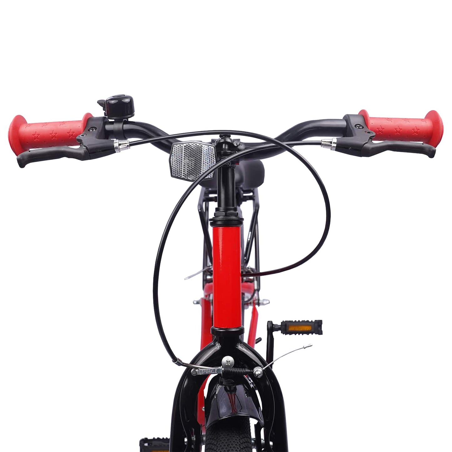 vidaXL Kids Bike 18 Inches for 5-7 Years Old Red