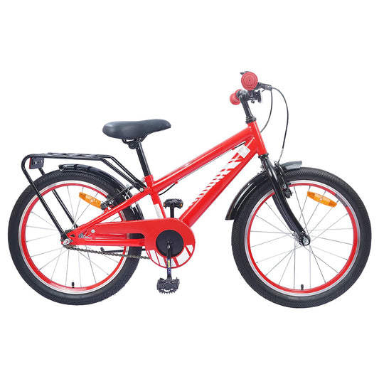 vidaXL Kids Bike 20 Inches for 6-11 Years Old Red