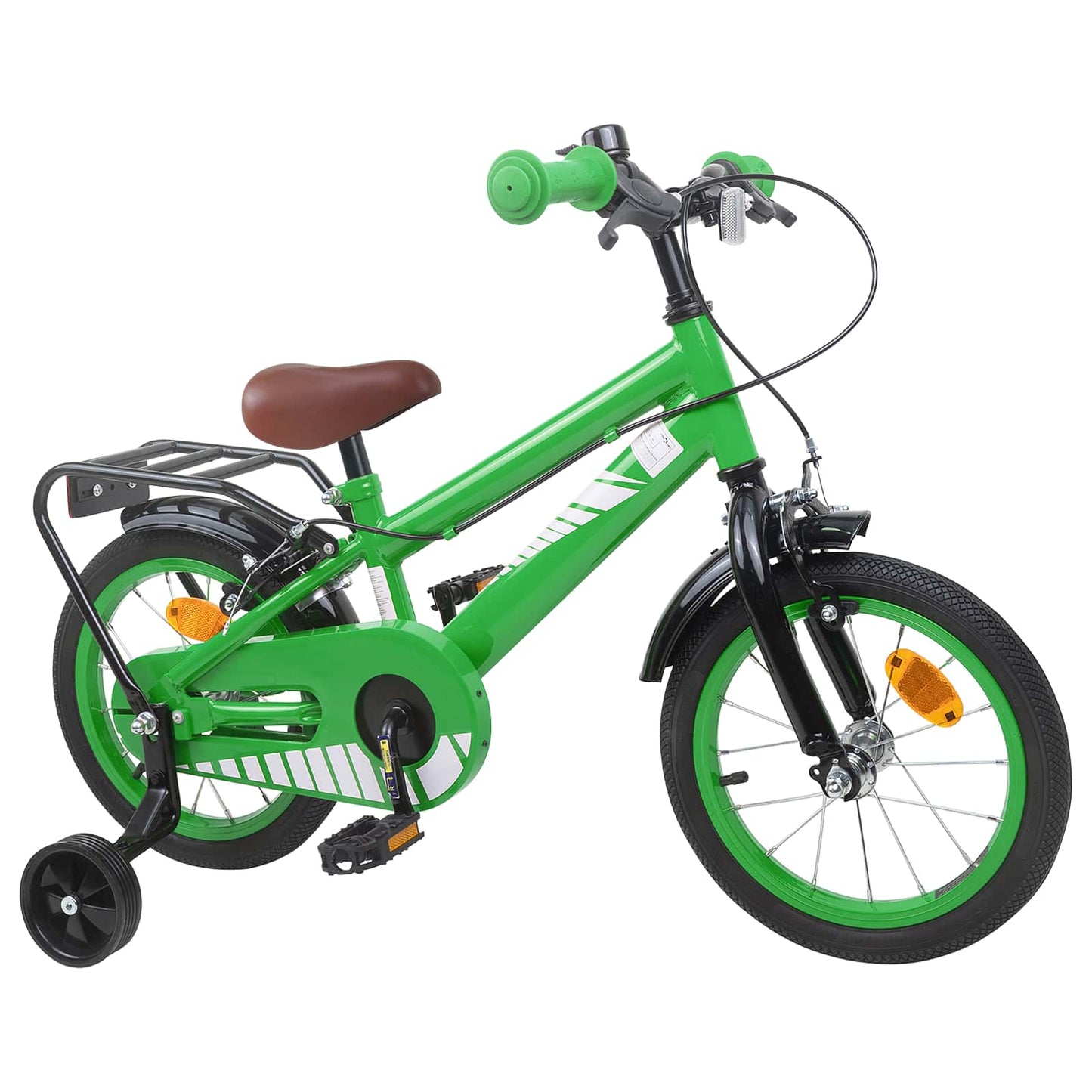 vidaXL Kids Bike 16 Inches for 4-6 Years Old Green