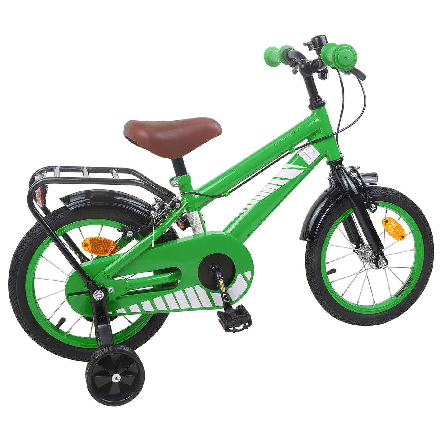 vidaXL Kids Bike 16 Inches for 4-6 Years Old Green
