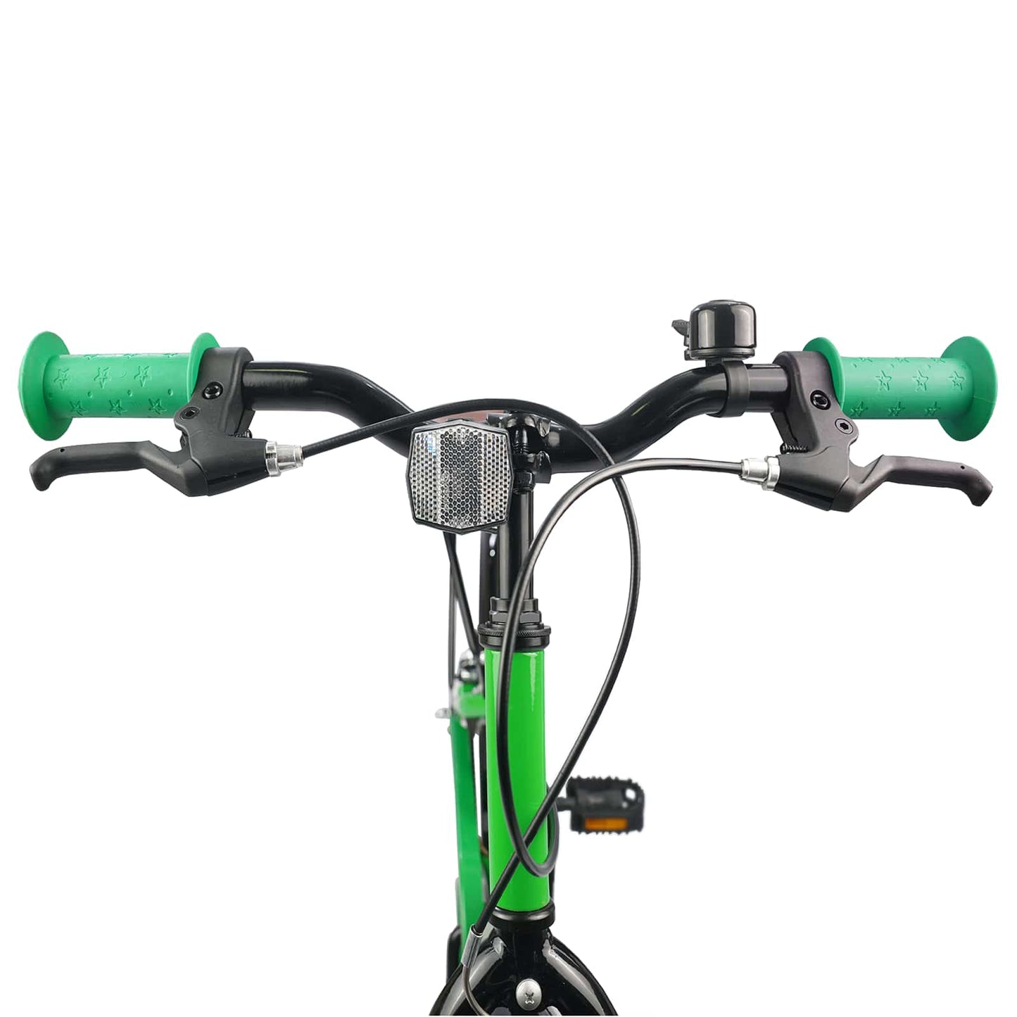 vidaXL Kids Bike 18 Inches for 5-7 Years Old Green