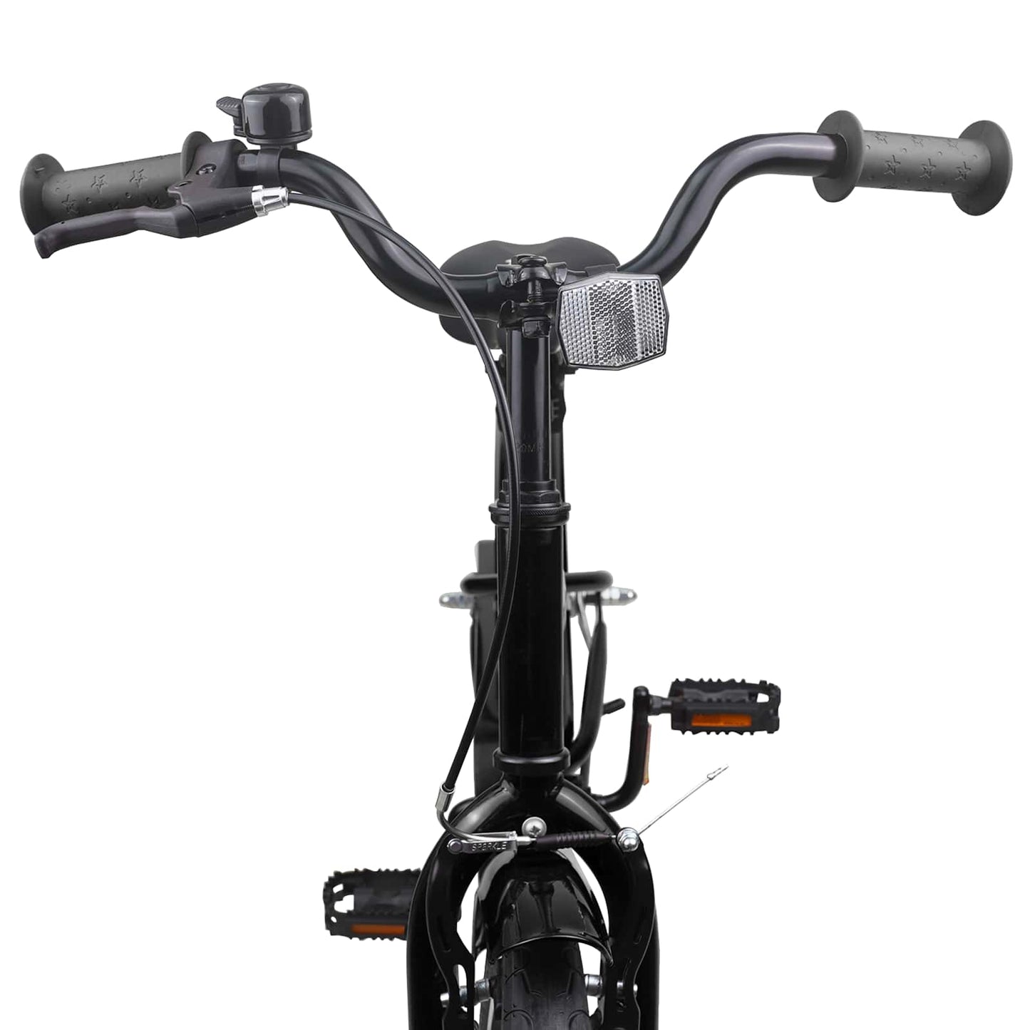 vidaXL Kids Bike 18 Inches for 5-7 Years Old Black