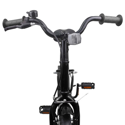 vidaXL Kids Bike 18 Inches for 5-7 Years Old Black
