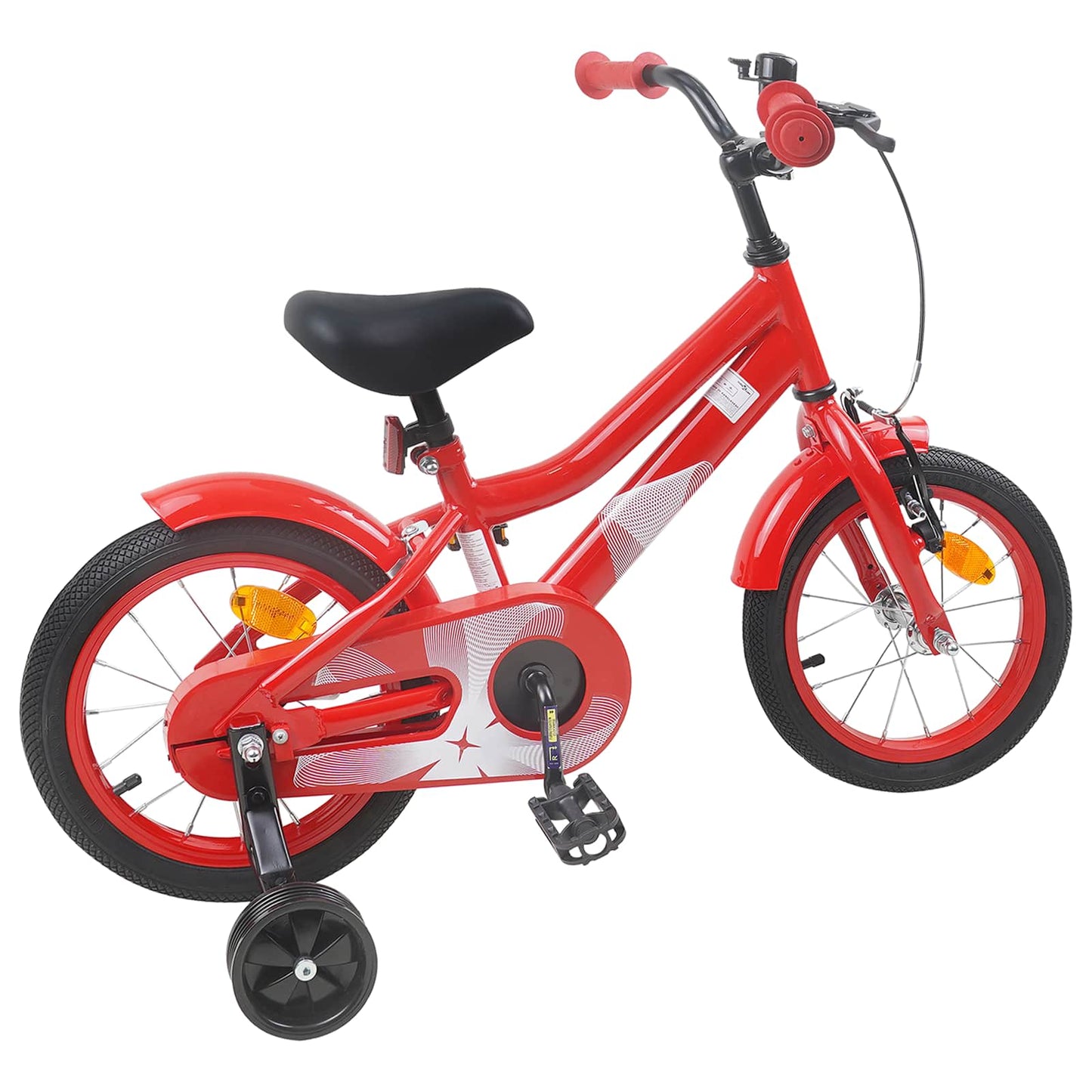 vidaXL Kids Bike 16 Inches for 4-6 Years Old Red