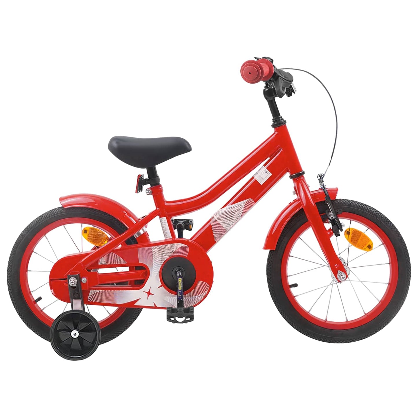 vidaXL Kids Bike 16 Inches for 4-6 Years Old Red