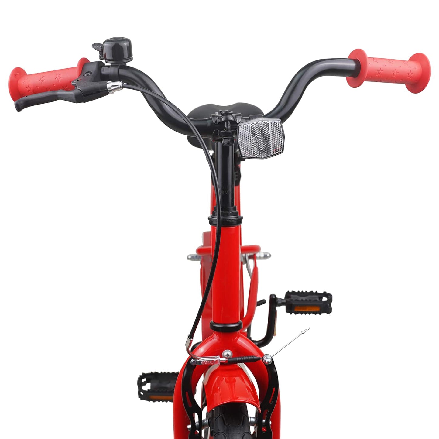 vidaXL Kids Bike 18 Inches for 5-7 Years Old Red