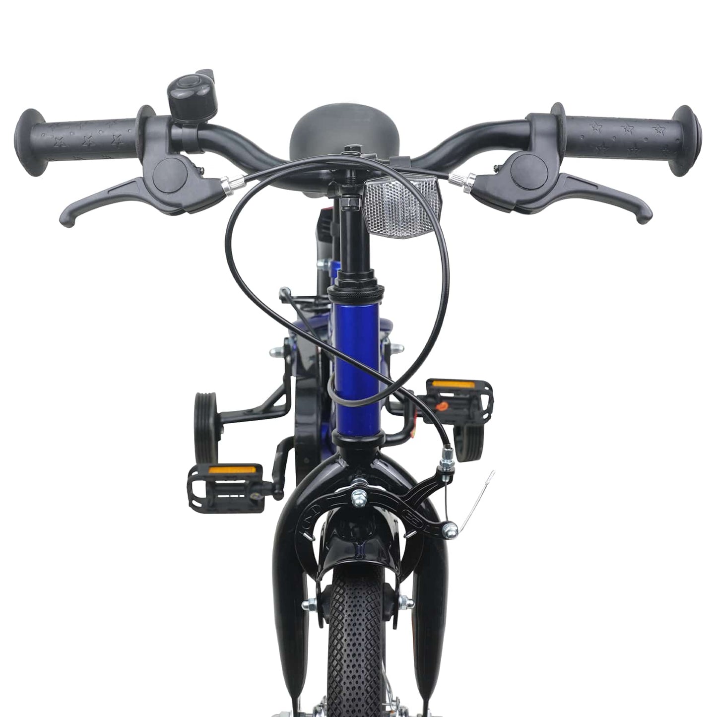vidaXL Kids Bike 12 Inches for 2-4 Years Old Blue and Black
