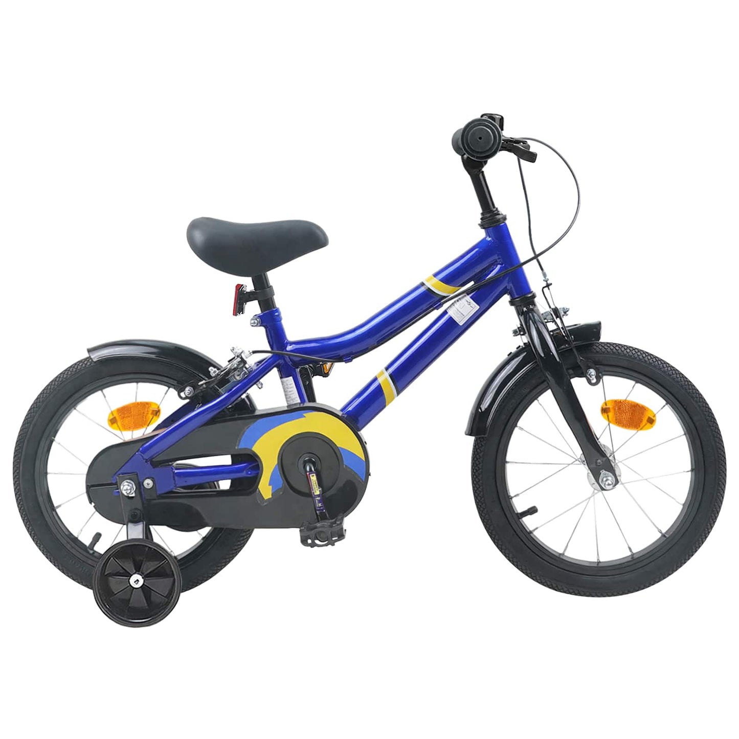 vidaXL Kids Bike 16 Inches for 4-6 Years Old Blue White