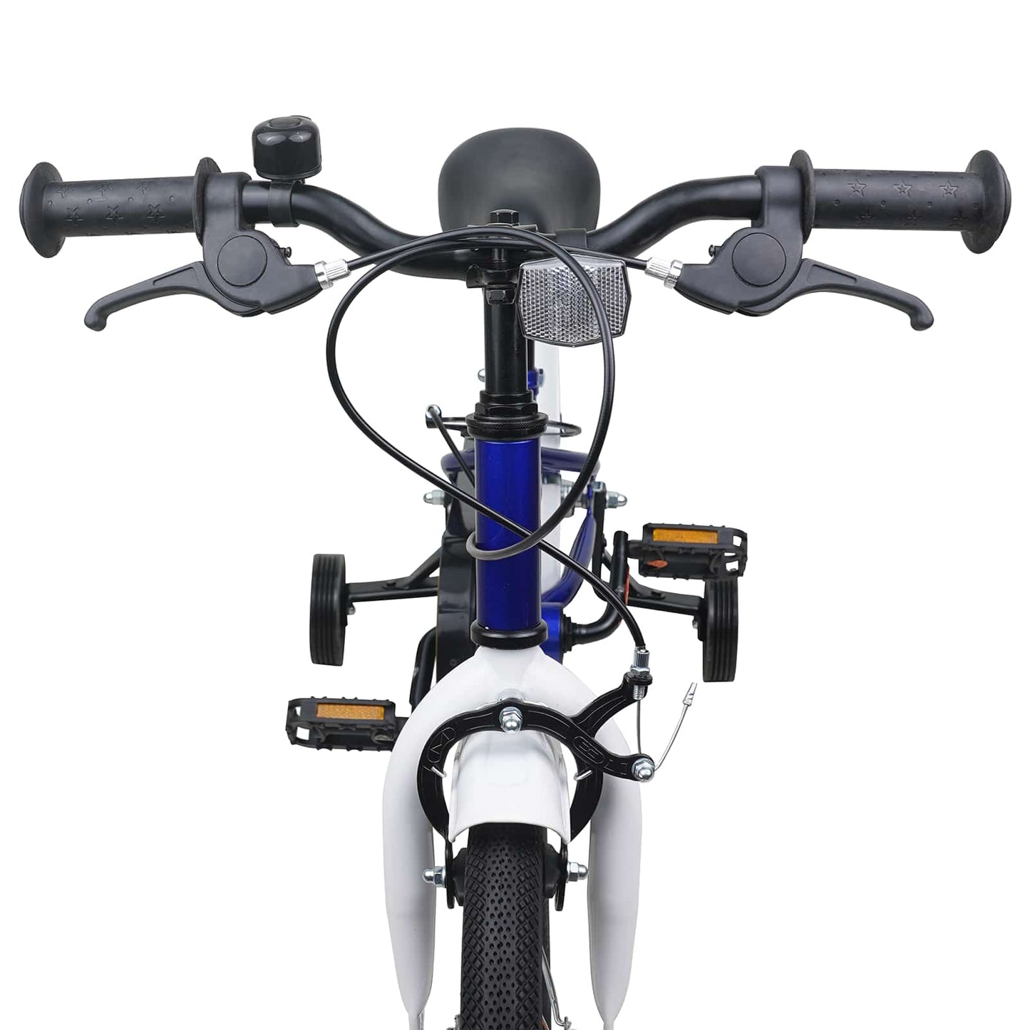 vidaXL Kids Bike 14 Inches for 3-5 Years Old Blue White