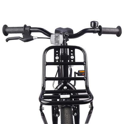 vidaXL Kids Bike 20 Inches for 6-11 Years Old Orange Black