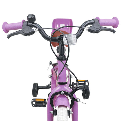 vidaXL Kids Bike 16 Inches for 4-6 Years Old Purple