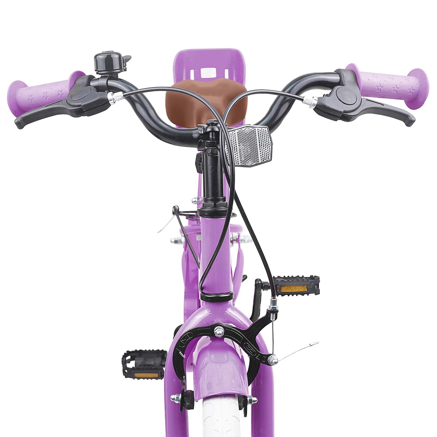 vidaXL Kids Bike 18 Inches for 5-7 Years Old Purple