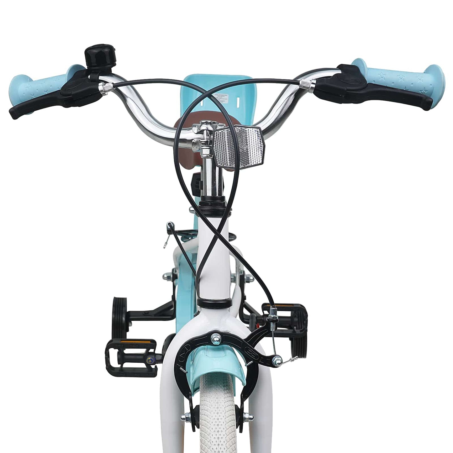 vidaXL Kids Bike 14 Inches for 3-5 Years Old White