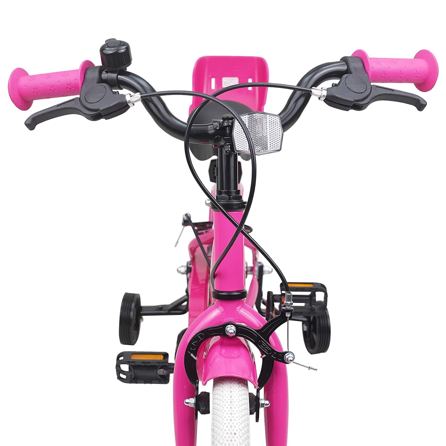 vidaXL Kids Bike 14 Inches for 3-5 Years Old Pink