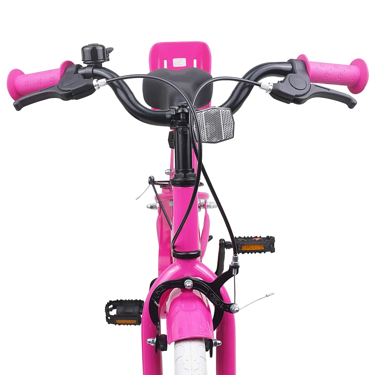 vidaXL Kids Bike 18 Inches for 5-7 Years Old Pink