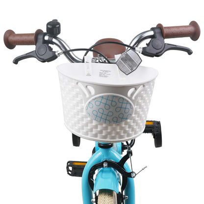 vidaXL Kids Bike 12 Inches for 2-4 Years Old Light Blue