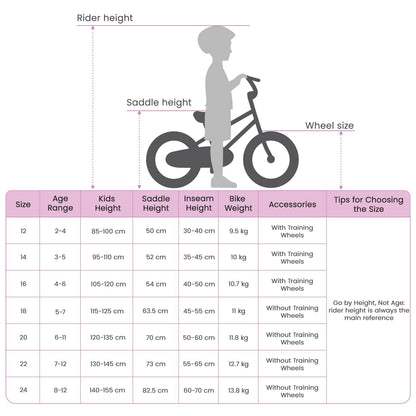 vidaXL Kids Bike 12 Inches for 2-4 Years Old Light Grey