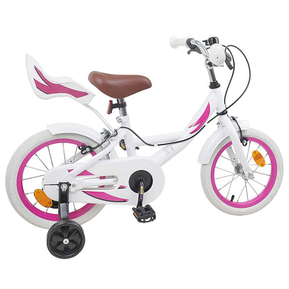 vidaXL Kids Bike 16 Inches for 4-6 Years Old White