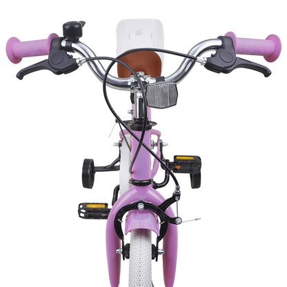 vidaXL Kids Bike 12 Inches for 2-4 Years Old Purple