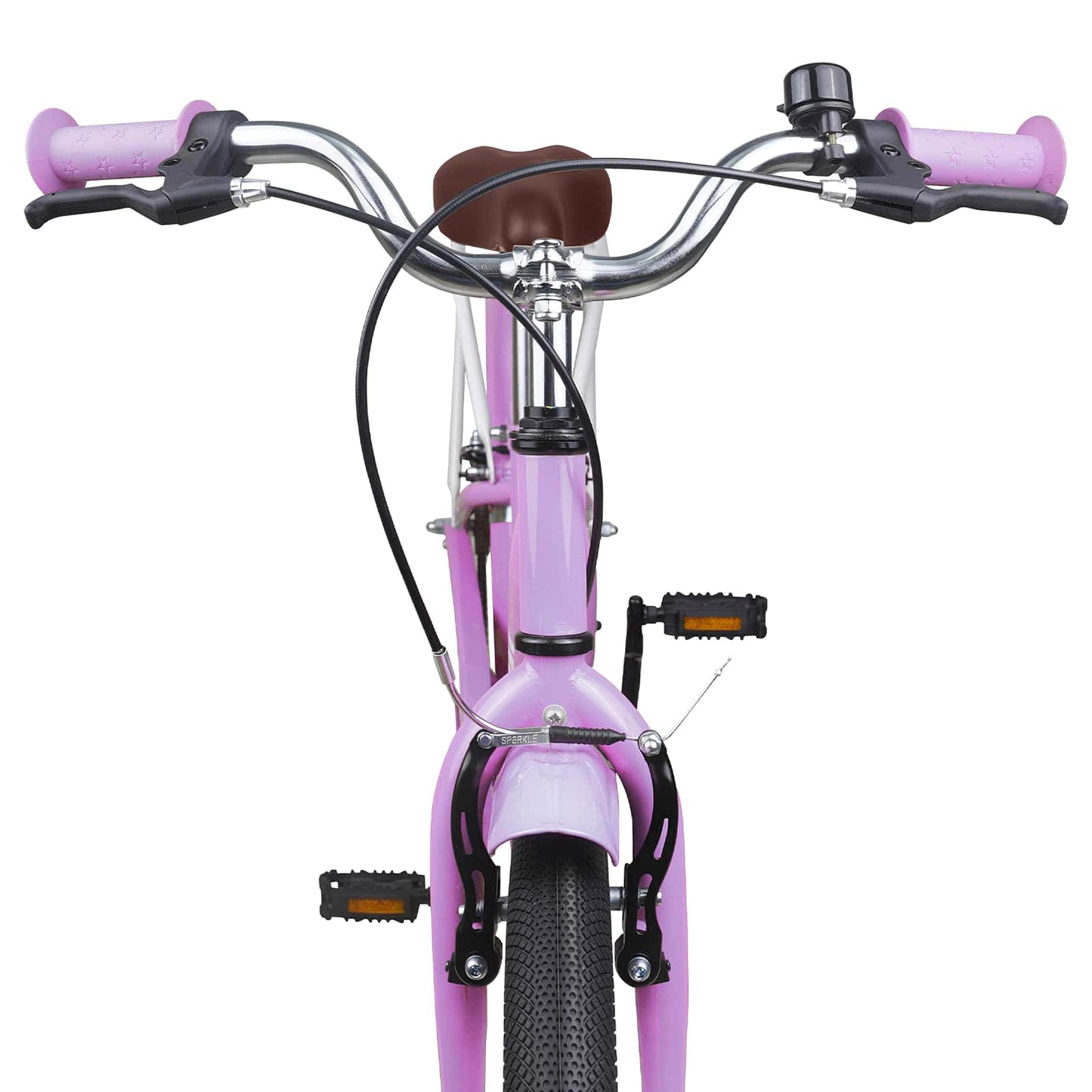 vidaXL Kids Bike 20 Inches for 6-11 Years Old Purple
