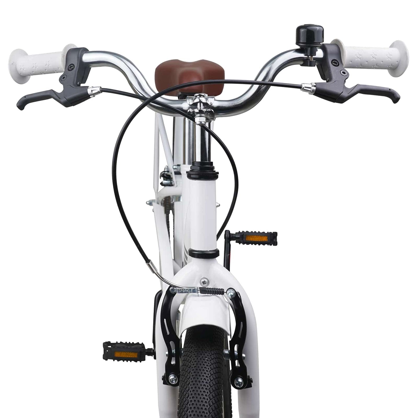 vidaXL Kids Bike 20 Inches for 6-11 Years Old White
