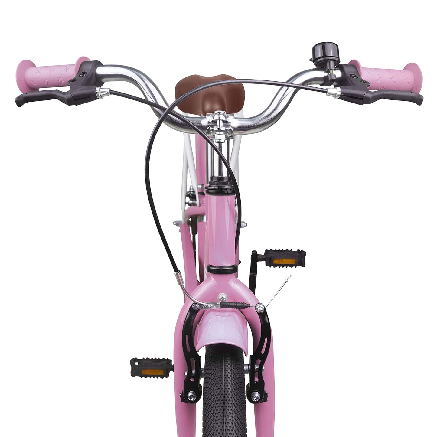 vidaXL Kids Bike 20 Inches for 6-11 Years Old Light Pink