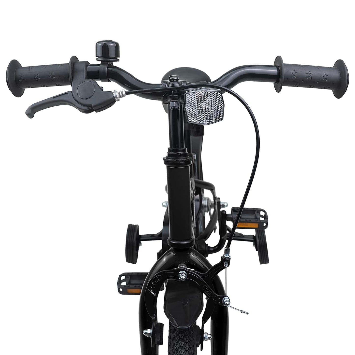 vidaXL Kids Bike 12 Inches for 2-4 Years Old Black