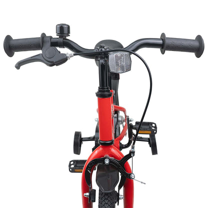 vidaXL Kids Bike 16 Inches for 4-6 Years Old Red