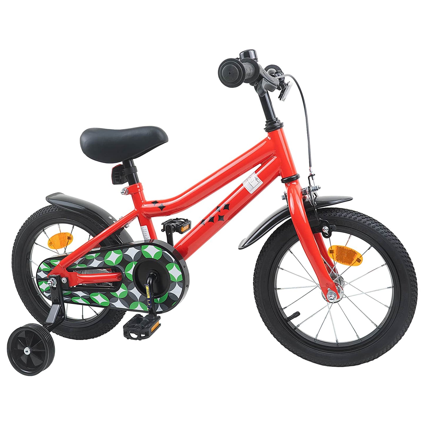 vidaXL Kids Bike 16 Inches for 4-6 Years Old Red