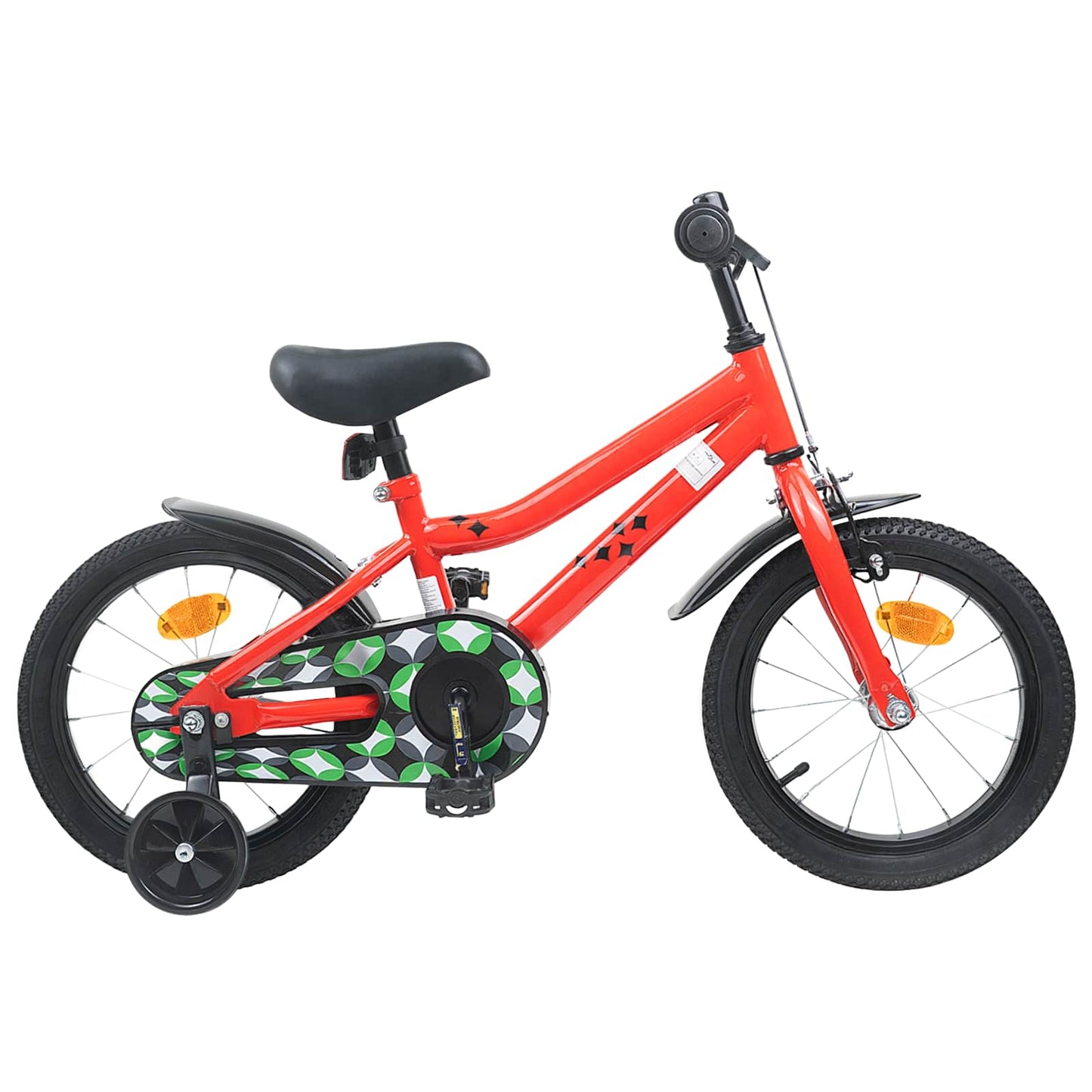 vidaXL Kids Bike 16 Inches for 4-6 Years Old Red