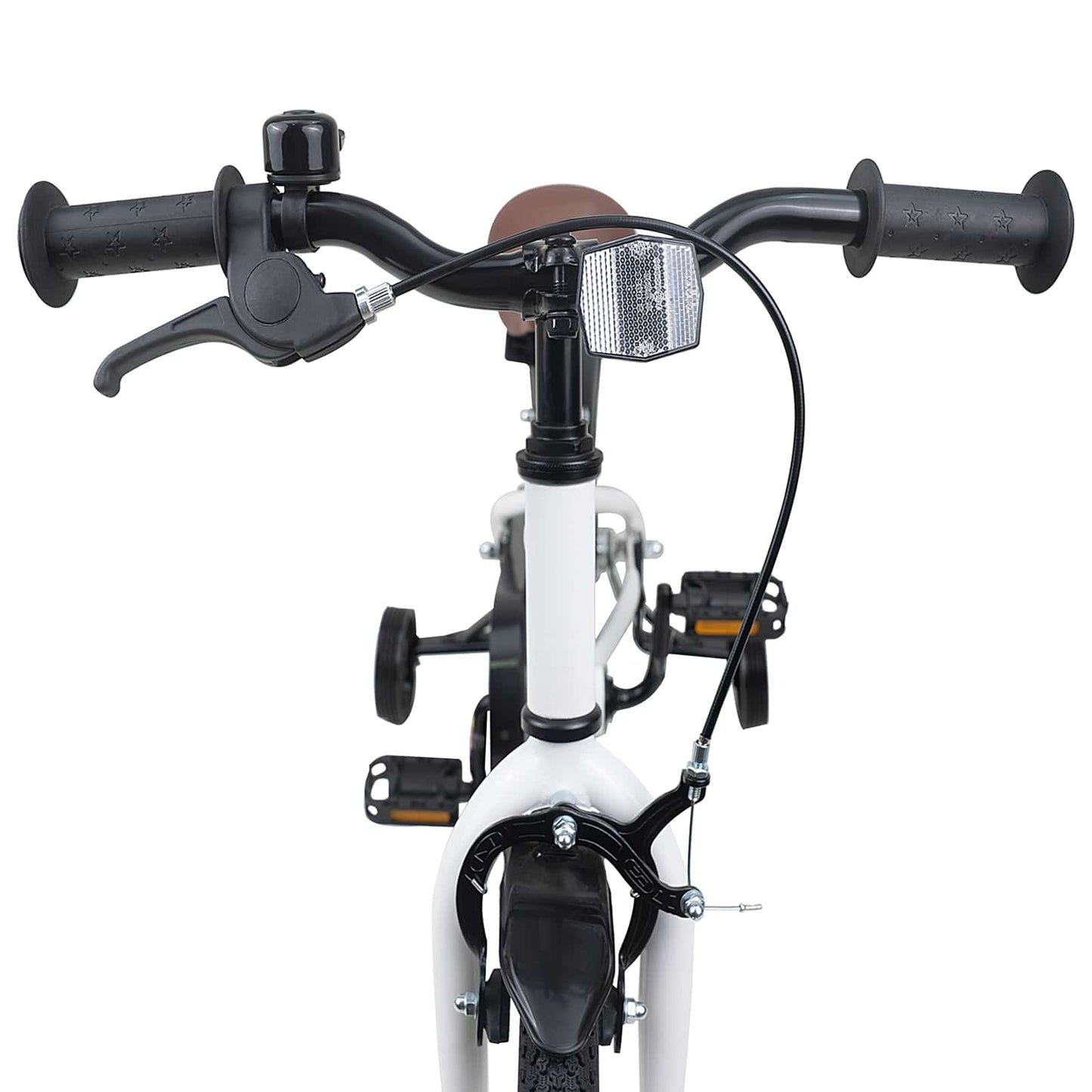 vidaXL Kids Bike 14 Inches for 3-5 Years Old White