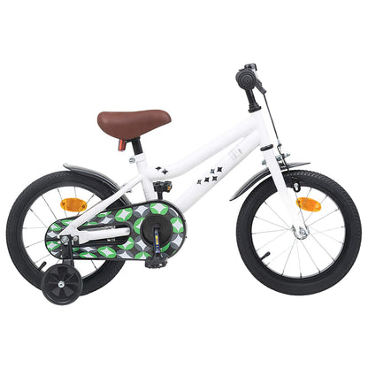 vidaXL Kids Bike 14 Inches for 3-5 Years Old White