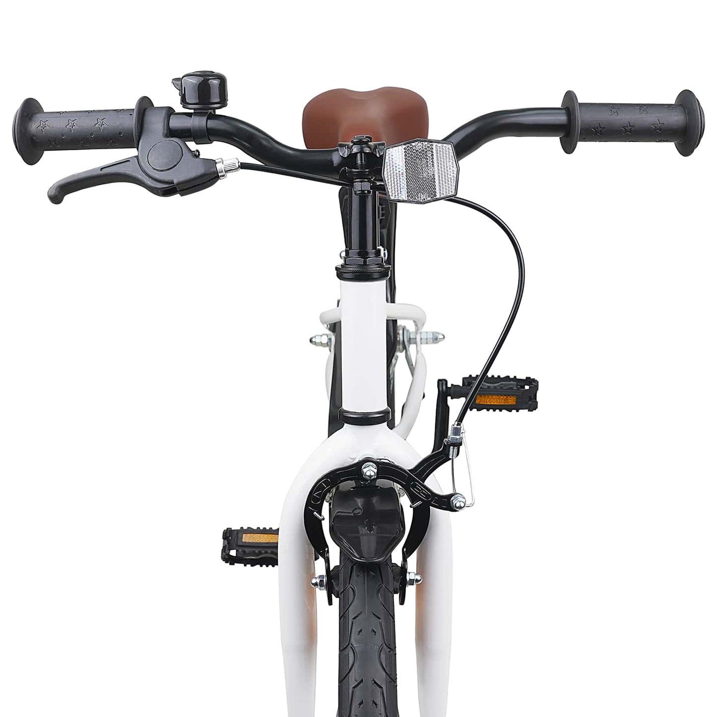 vidaXL Kids Bike 18 Inches for 5-7 Years Old White