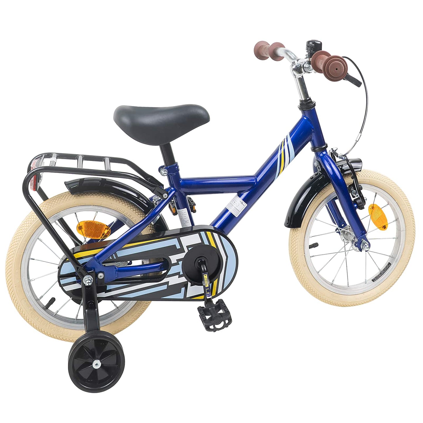 vidaXL Kids Bike 16 Inches for 4-6 Years Old Dark Blue