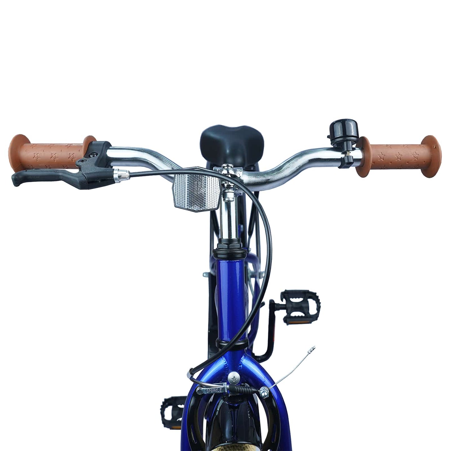 vidaXL Kids Bike 18 Inches for 5-7 Years Old Dark Blue
