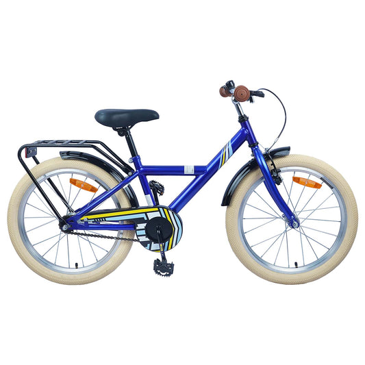 vidaXL Kids Bike 20 Inches for 6-11 Years Old Dark Blue