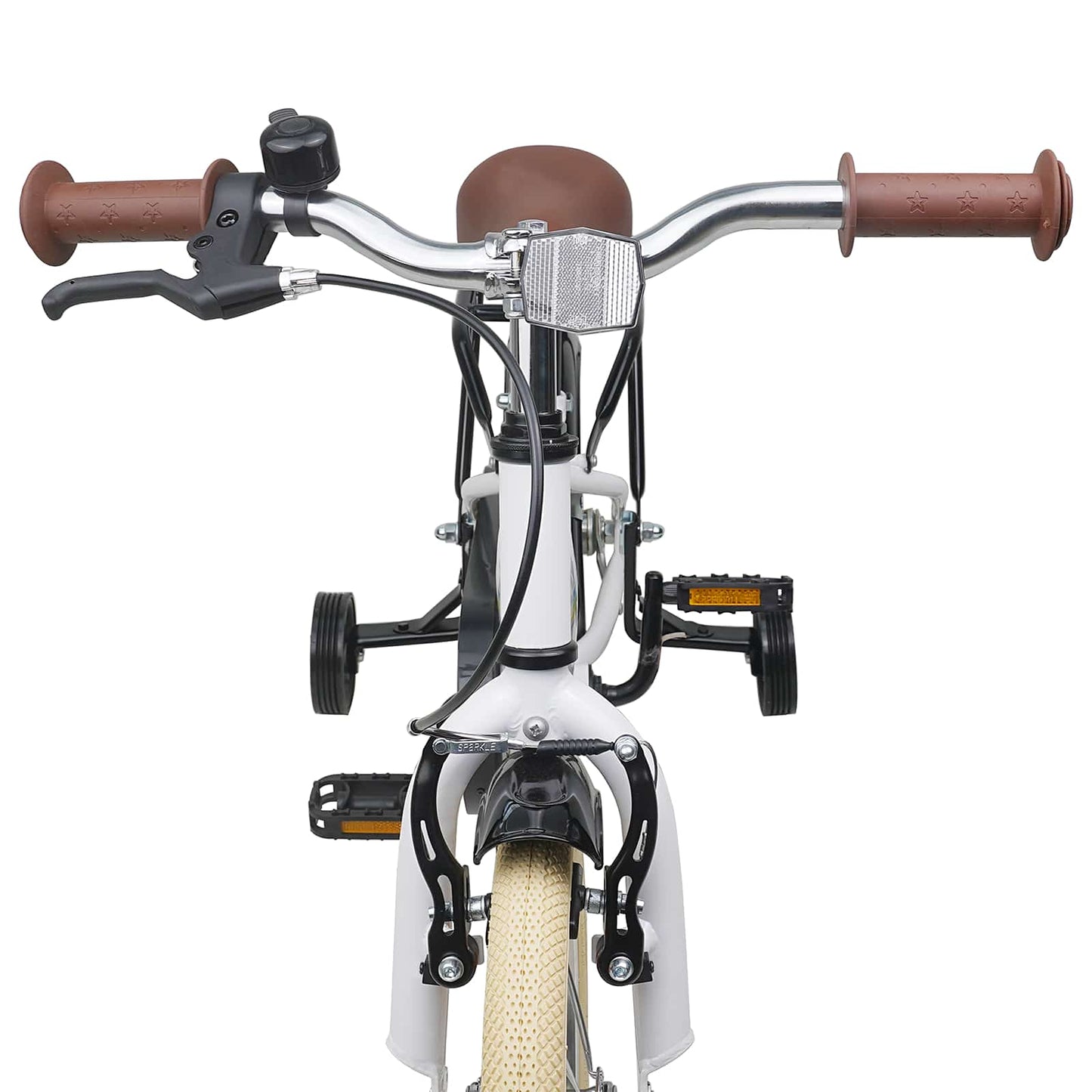 vidaXL Kids Bike 12 Inches for 2-4 Years Old White