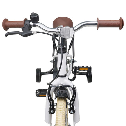vidaXL Kids Bike 12 Inches for 2-4 Years Old White