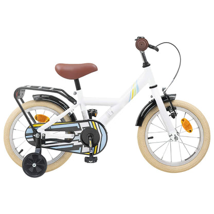 vidaXL Kids Bike 12 Inches for 2-4 Years Old White
