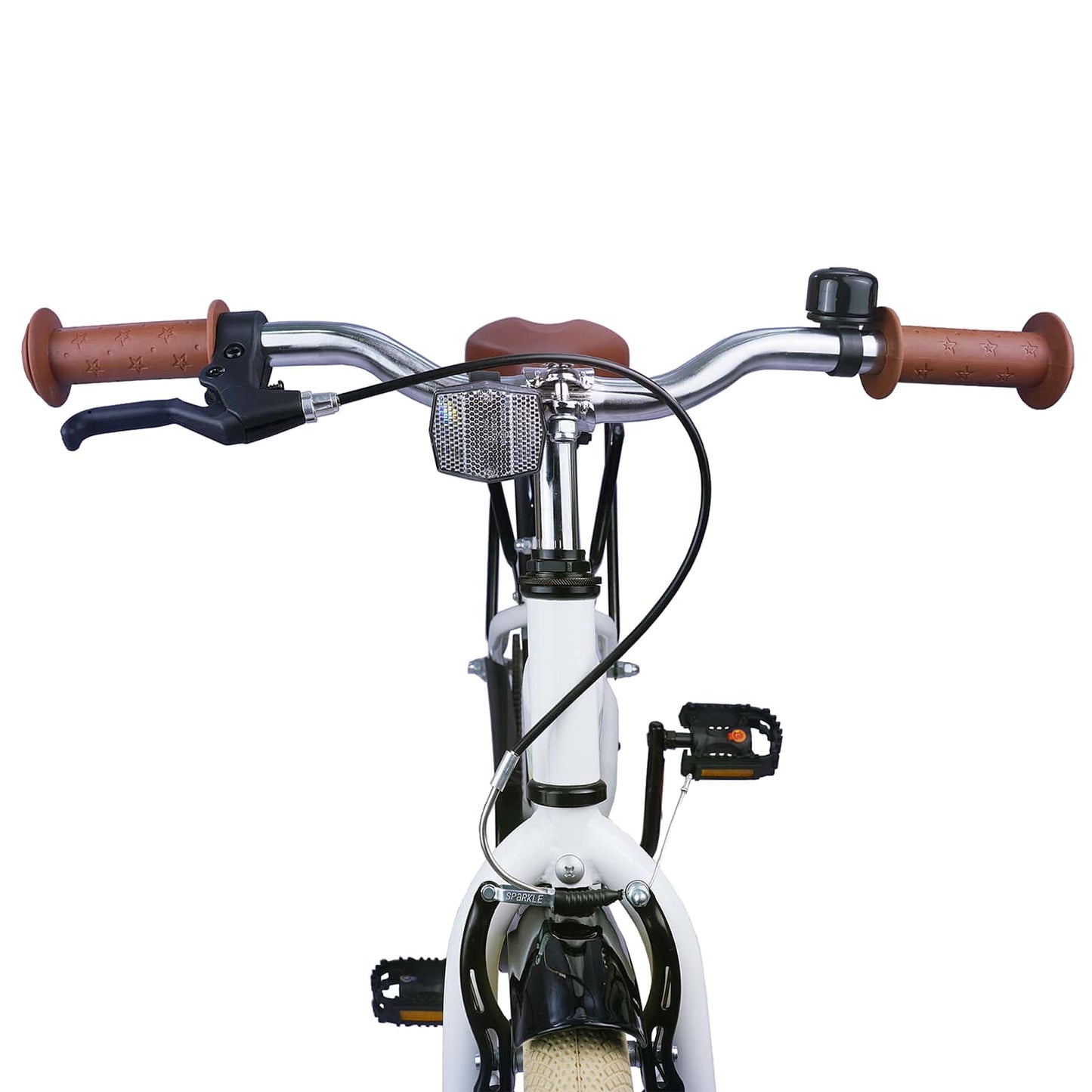 vidaXL Kids Bike 24 Inches for 8-12 Years Old White
