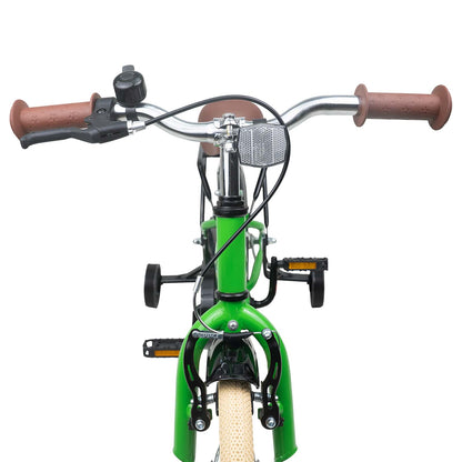 vidaXL Kids Bike 16 Inches for 4-6 Years Old Green