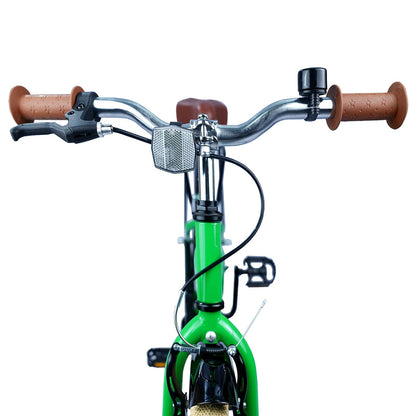 vidaXL Kids Bike 20 Inches for 6-11 Years Old Green
